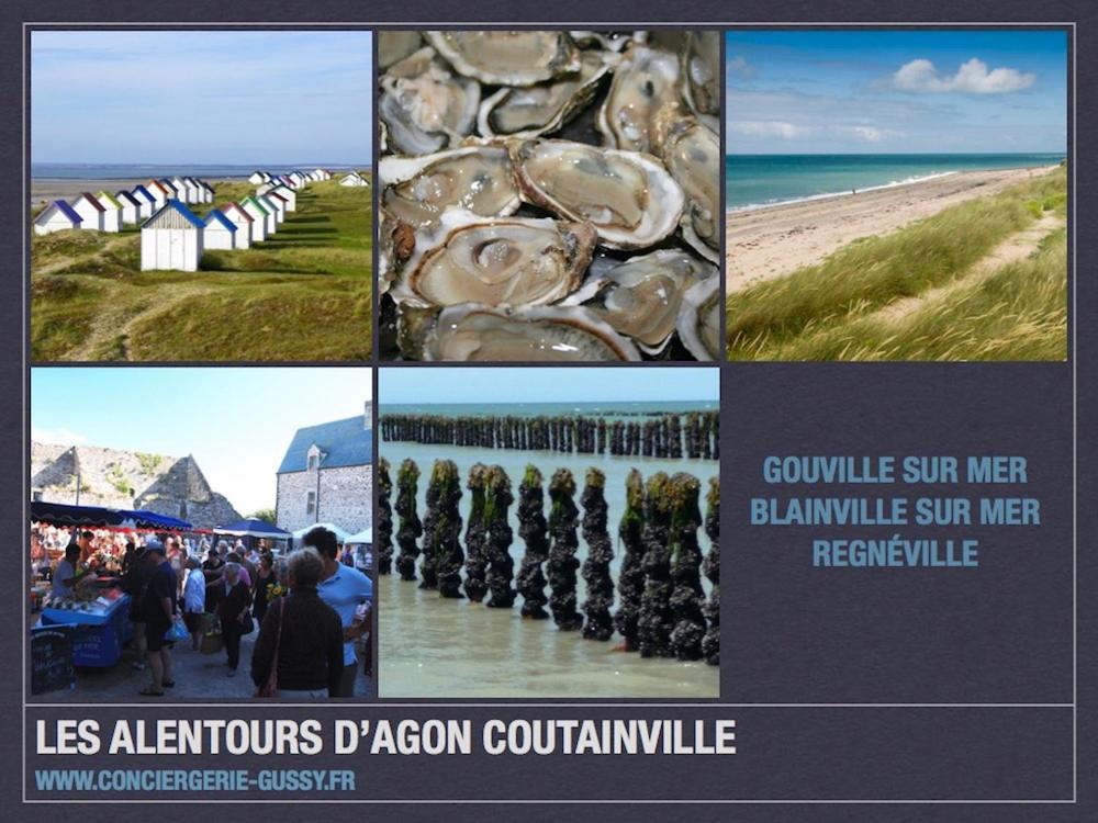 Villa Les Ilous Hauteville-sur-Mer Exteriör bild